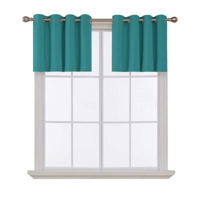 China Blackout blackout curtain living room stitching small short curtain for children room toilet room living room blackout curtain for sale