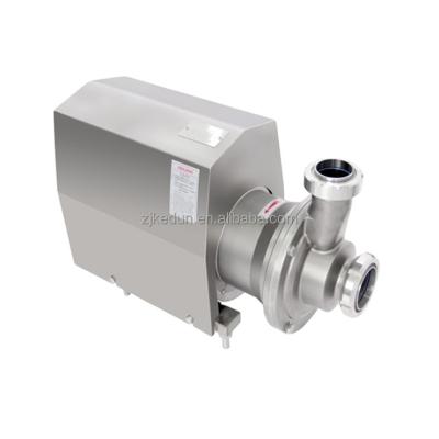 China Factory direct sale food and beverage industry Sanitary standard Self-suction CIP circulation pump of beer for sale