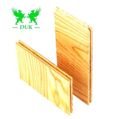 China Natural Laminated Timber Floors Underlayment Pine Plywood , NON Structural Pine Plywood for sale