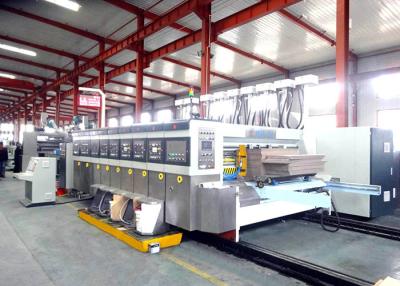 China HS-A series fully computerized “inline flexo printer folder gluer”auto bundle machine for sale