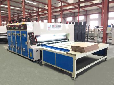 China HY-A series semi-auto corrugated box flexo printer slotter(die cuter) machine for sale