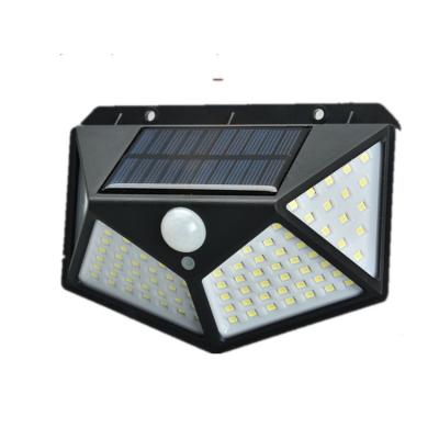 China Solar Garden Light Garden Wall Lights On All Sides Waterproof Human Body Induction LED Stair Light for sale