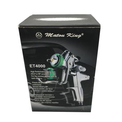 China LHVP 4000 car paint spray gun has two years warranty and free needle nozzle 1.3/1.4/1.7/2 accessories for sale