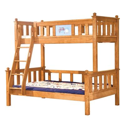 China High Quality Adjustable Home Foldable Wooden Bunk 2 Layers Furniture Solid Wood Beds(Size) Beds For Kids for sale