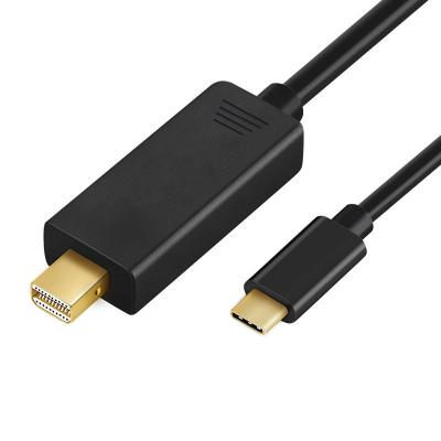 China Camera USB 3.1 TYPE C To Mini DP Cable Minidp Male Output Usb Cable for sale