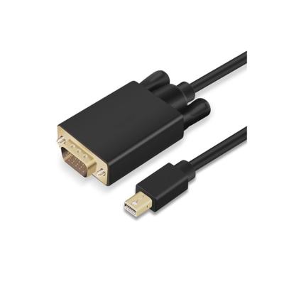 China Hot Selling TV Computer Good Quality Cable Mini Dp To Vga Adapter Monitor Connector for sale