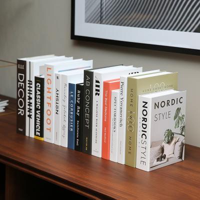 China Eco-friendly Hot sale high quality designer decor faux books for home decoration for sale