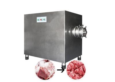 China Easy Clean Food Grade Stainless Steel Frozen Meat Grinder for sale