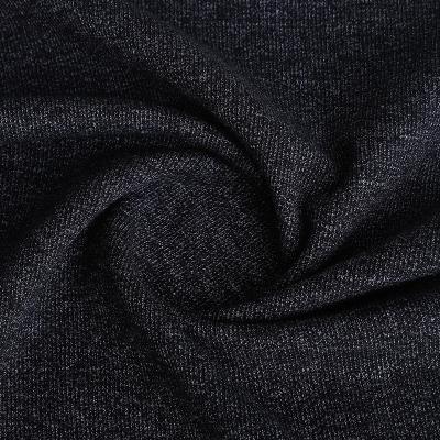 China Anti-Static Textiles Sports Fitness Blend Knit Fabric Cotton Polyester For Trousers Pants Sportswear for sale