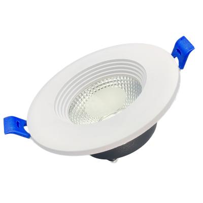 China Modern Zhongshan Factory Die Casting Dimmable 7W 10W 15W 30W LED Square Aluminum Round Recessed COB Downlight Recessed LED for sale