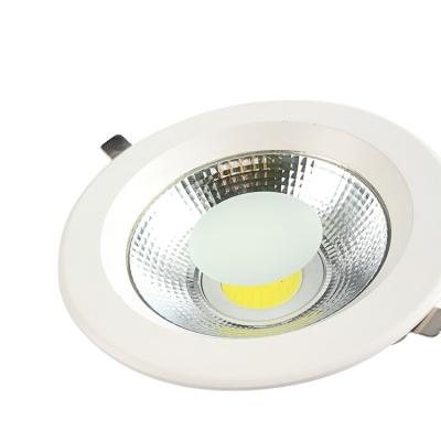 China Modern Commercial Lighting CE ROHS SASO 7W 10W 15W 30W Downlight Recessed COB LED Down Light for sale