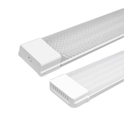 China Linear Office 50W 72W 100W Square IP20 2ft 4ft 8ft T8 LED Tube Batten Tube Linkable Indoor Light for sale