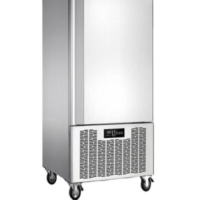 China AuchMc AM-U40D 400L Single-temperature Upright Kitchen 40 Degree Air Cooling Stainless Steel Material For Restaurant Freezing Blast Freezer for sale