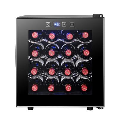 China AuchMc AM-M135 China Single-temperature Small Retro Factory Good Quality Wine Fridge Mini Wine Fridge for sale