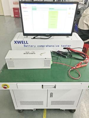 China Electric Vehicle Battery Pack Testing Machine 100V 20A Charge 100A Discharge for sale