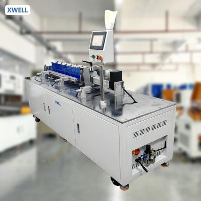 China Prismatic Lithium Battery Cell Stacking And Pressing Machine for sale