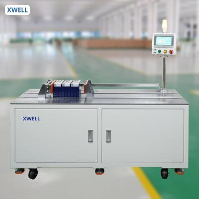 China Prismatic Lithium Battery Cell Stacking And Pressing Machine for sale