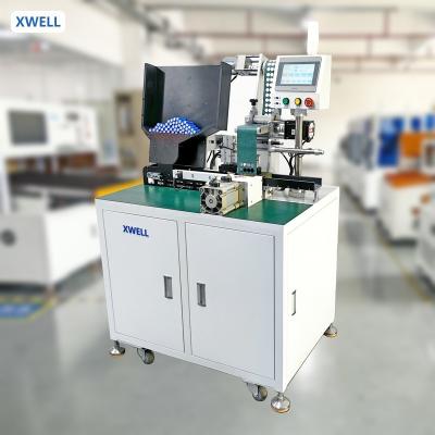 China 18650 Automatic Optional Channel Cylindrical Battery Sorting Machine Connecting Battery Insulation Paper for sale