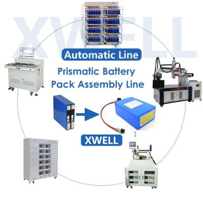 China Lithium Ion Battery Pack Production Machine 13 Channel For Prismatic Square Cell for sale