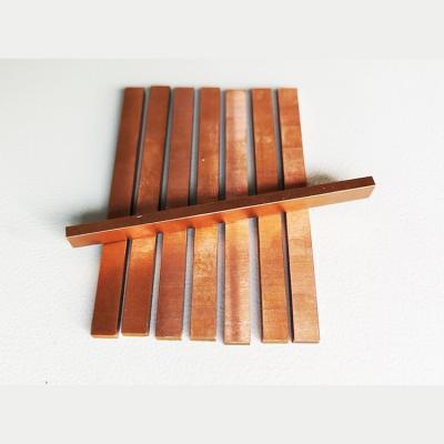 China 60mm Lithium Battery Raw Material , Square Copper Electrode Pin for sale