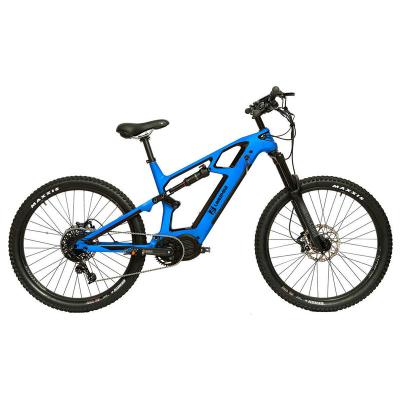 China Likesmile Carbon Fiber Electric Bicycle 1000W 48v 30Ah High Speed ​​Electric Mountain Bike For Hunting for sale