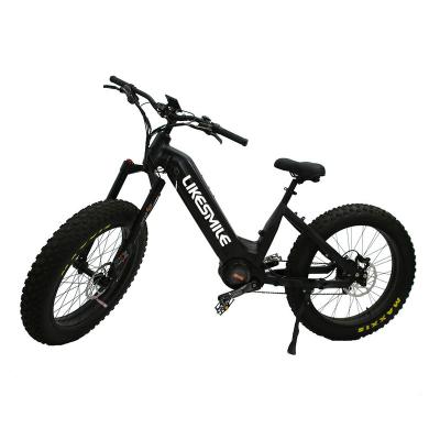 China Wholesale supplier of aluminum alloy for 48v 1000w 30ah electric mountain bike with full suspension, factory direct sale for sale