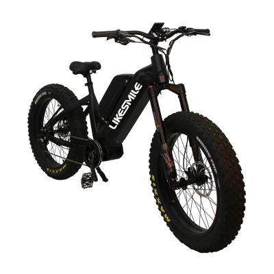 China Aluminum alloy premium mountain bike 1000w mid drive off-road electric ebike 30ahv for hunting for sale