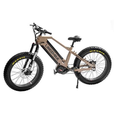 China Aluminum Alloy High Quality Fat Tire 48V 1000W Outdoor Electric Bicycle Mountain Ebike for sale