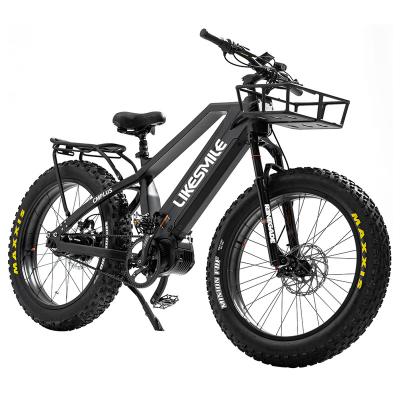 China best choice full aluminum alloy ebike suspension 1000w e725 hydraulic disc brake electric mountain bike for sale