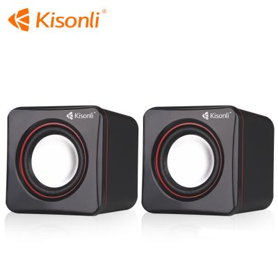 China Aux speakers. Video Call Kisonli Mini USB Sound System Laptop Computer for sale