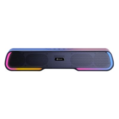 China Kisonli Colorful Sound Blue Tooth Gaming Colorful Light Bar LED Light Speaker With RGB Light for sale