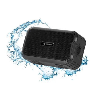 China New Mini Kisonli Mini Wireless Blue Tooth Speaker Waterproof Portable for sale