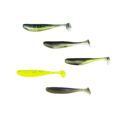 China JKKOOD Hot Selling Rubber T Tail Rubber Fish Baits Reshwater Saltwater Fishing Lures Soft Lure Minnow Lures for sale