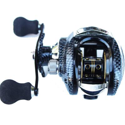 China JKKOOD LEFT HAND Brake System Dual 17+1BB Baitcasting Fishing Reel 7.2-1 Low Profile Smooth Baitcasting Reel for sale