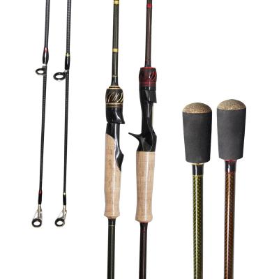 China JKKOOD Carbon Manufacturer Fishing Rod Rod Carbon Rod Fishing Tackle Fuji Spinning Guide for sale