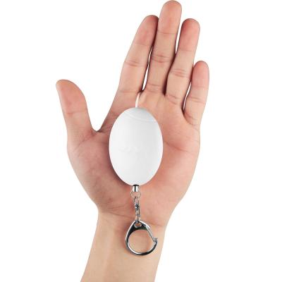 China Key Chained Personal Alarm Egg Rape Alarm Women Safety Protection Personal Alarm Self Defense Alarm for sale