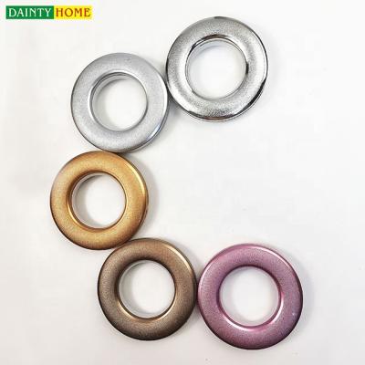 China Competitive HOT SALE 80mm Custom Cheap Eyelet Plastic Curtain Rings for sale