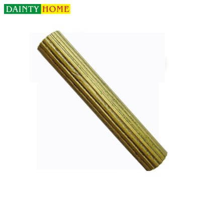 China Wholesale Minimalist Wooden Curtain Rod Guangzhou Curtain Rod Parts Square Wooden Decorative for sale