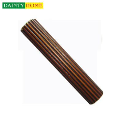 China Hot Sale Minimalist Cheap Curtain Rod Decorative Luxury Setle Luxury In Price Set Wooden Rod Curtain Sets for sale