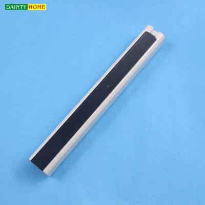 China Factory supply aluminum square curtain rod minimalist curtain rod accessories with cheap price for sale