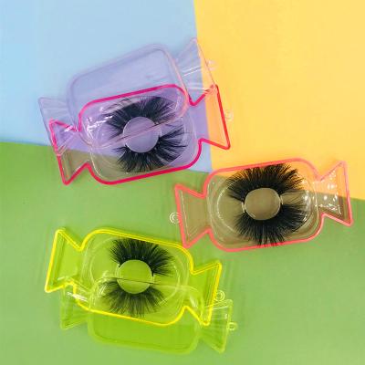 China Wholesale Soft Fluffy Tapered Lashes Cruelty Free Mink 25mm Eyelashes 3d Silk Eyelashe for sale