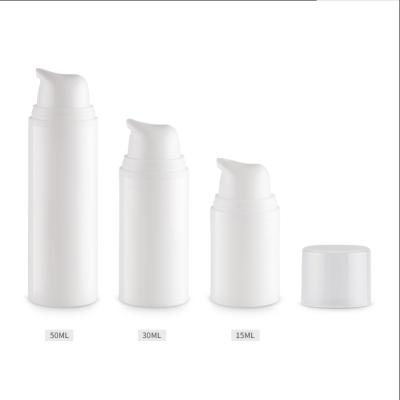 China Personal Care 15/30/50ml PP Buckle Airless Vacuum Pump Travel Cosmetic Bottle Vacuum Bottle Emulsion Bottle Cosmetic Skin Care Cream for sale