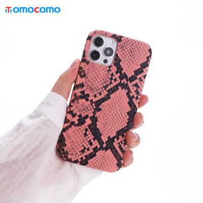 China Universal Leather Phone Case PU Snakeskin Texture Leather Cell Phone Cover Case For iphone 12 pro 13pro max for sale