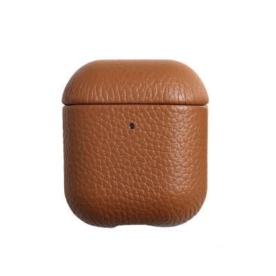 China For AirPods Pro Wholesale Customizable Earphone Protective Case With Packaging Box Leather Case For AirPods for sale