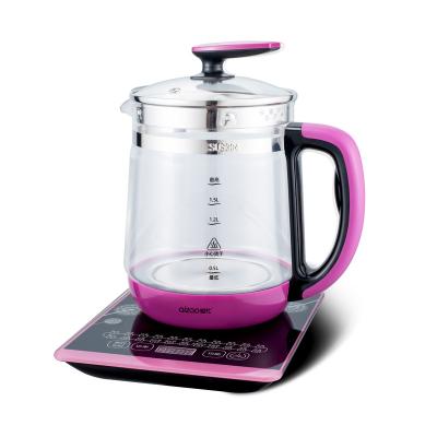 China 360 Degree Base Rotation Extremely Sensitive Touch Panel Control Digital Led Display 4 Digit Electric Kettle Customized 1.5L Teapot for sale