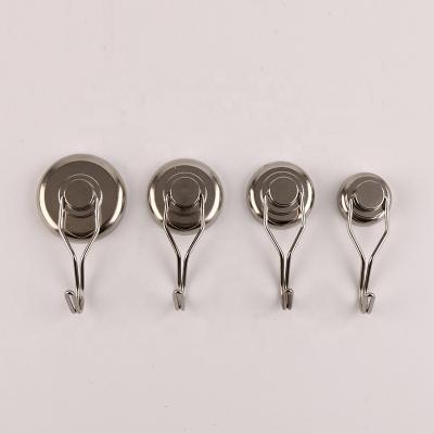 China Industrial Magnet Magnetic hooks support customised powerful hooks for home, office, classroom, lockers for sale