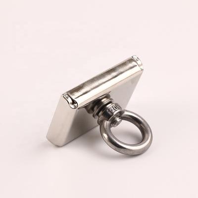 China Industrial Magnet Magnetic hook powerful magnetic hook swivel swing NdFeB magnetic hook for sale