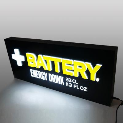 China Static color or changing color worldwide selling good and high quality custom made light box from designsign for sale