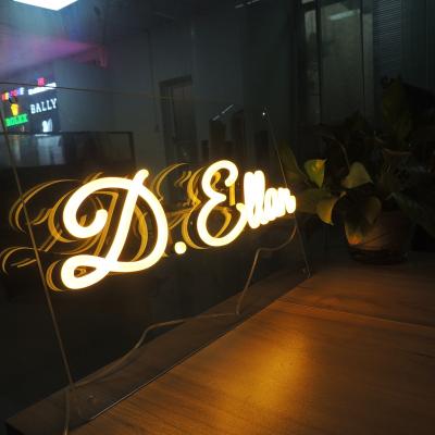 China Custom Buildings Holiday Christmas Decoration DIY Flex Strip LED Neon Lamp Waterproof Neon Sign For Bedroom for sale