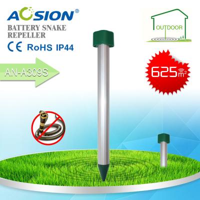 China Aosion Sustainable Top Rated Sales For Garden Battery Snake Electronic Sonic Repellent Away for sale